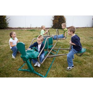 Earthtone Ace Flyer Airplane Teeter-Totter