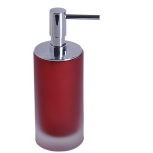 Red Soap Dispenser Bathroom Accessories You Ll Love Wayfair Quickview
