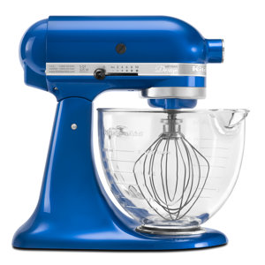 Artisan Design Series 5 Qt. Stand Mixer with Glass Bowl
