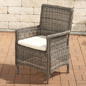 Gartensessel Como mit Kissen von Home & Haus