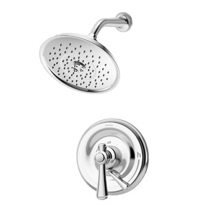 Degas Thermostatic Shower Faucet Trim with Metal Lever Handle