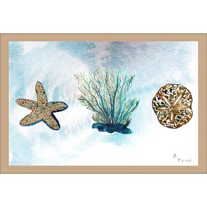 Coastal Coral Doormat