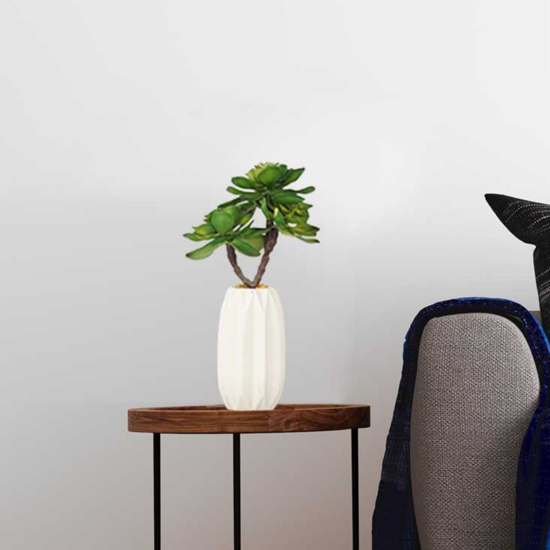 Ebern Designs Artificial Indoor Outdoor Décor Desktop Succulent Ebern Designs Artificial Indoor Outdoor Décor Desktop Succulent Plant In Decorative Vase Wayfair