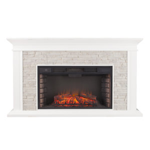 Simulated Electric Fireplace by Darby Home Co