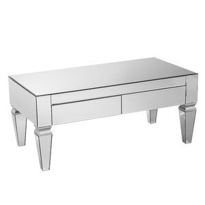 Kacie Mirrored Rectangular Coffee Table