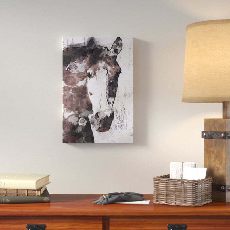 Loon Peak Horse IV Graphic Art on Wrapped Canvas & Reviews