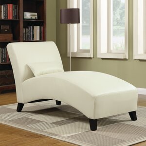 Brennan Leather Chaise Lounge