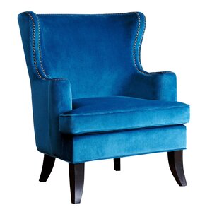 Burnard Fabric  Wingback Chair