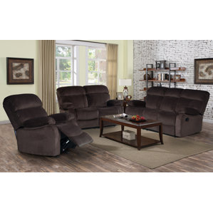 Alvia 3 Piece Living Room Set by Living In Style