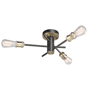 Tremaine 3-Light Semi Flush Mount