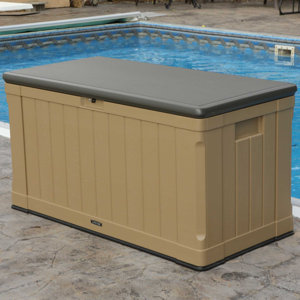 Outdoor Storage 116 Gallon Plastic Deck Box