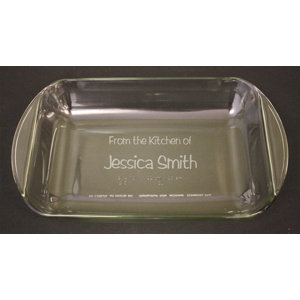 Personalized Rectangle Baking Dish