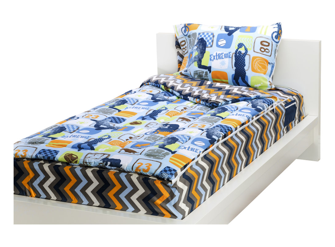 Zipit Bedding Extreme Sports 3 Piece Twin Comforter Set & Reviews Wayfair