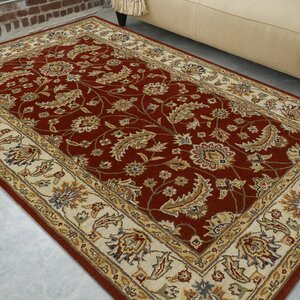 Keefer Red Area Rug