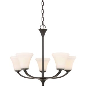 Olsson 5-Light Shaded Chandelier