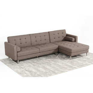 Modern Contemporary Queen Sleeper Sectional Allmodern Alsatia Sleeper Sectional