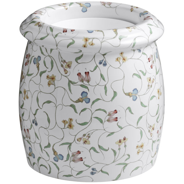 Kohler English Trellis Waste Basket Wayfair