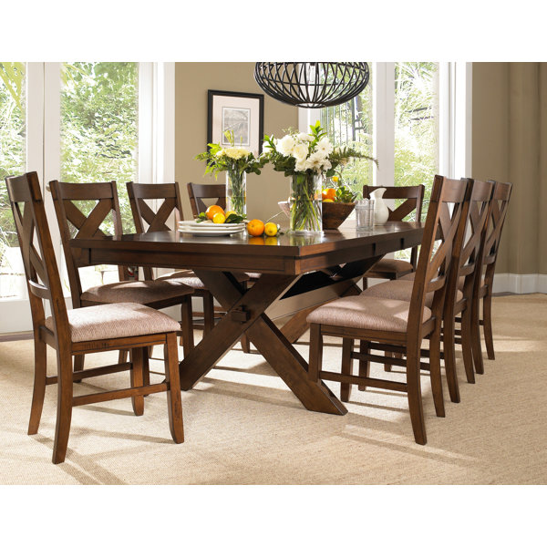 laurel foundry modern farmhouse isabell 9 piece dining set laurel foundry modern farmhouse isabell 9 piece dining set