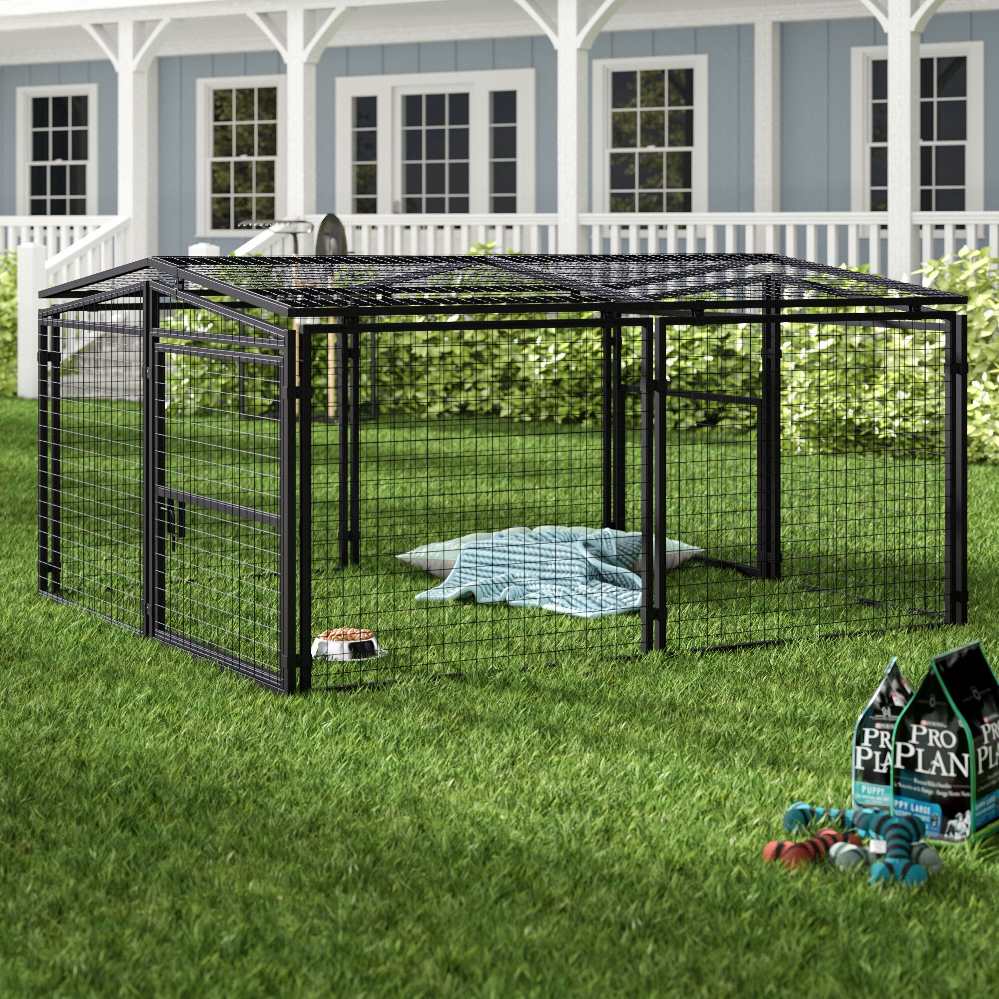 Francesca Welded Wire Dog Penchicken Coop