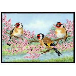 European Goldfinch Doormat