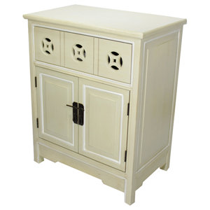 Davis 1 Drawer and 2 Doors Accent Cabinet