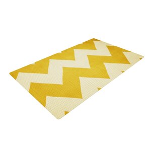 Catherine McDonald 1932 Yellow/White Area Rug