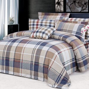 Cambridge 4 Piece Reversible Duvet Cover Set