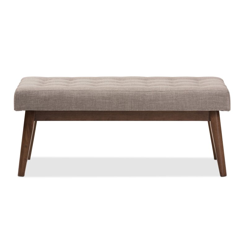 Faria Mid-Century Wood Entryway bench & Reviews | AllModern