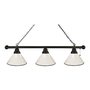 3-Light Kitchen Island Pendant