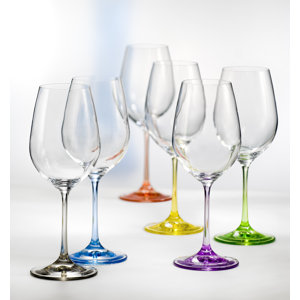 Rainbow All Purpose Wine Goblet (Set of 6)