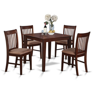 Lennox 5 Piece Dining Set by Alcott Hill
