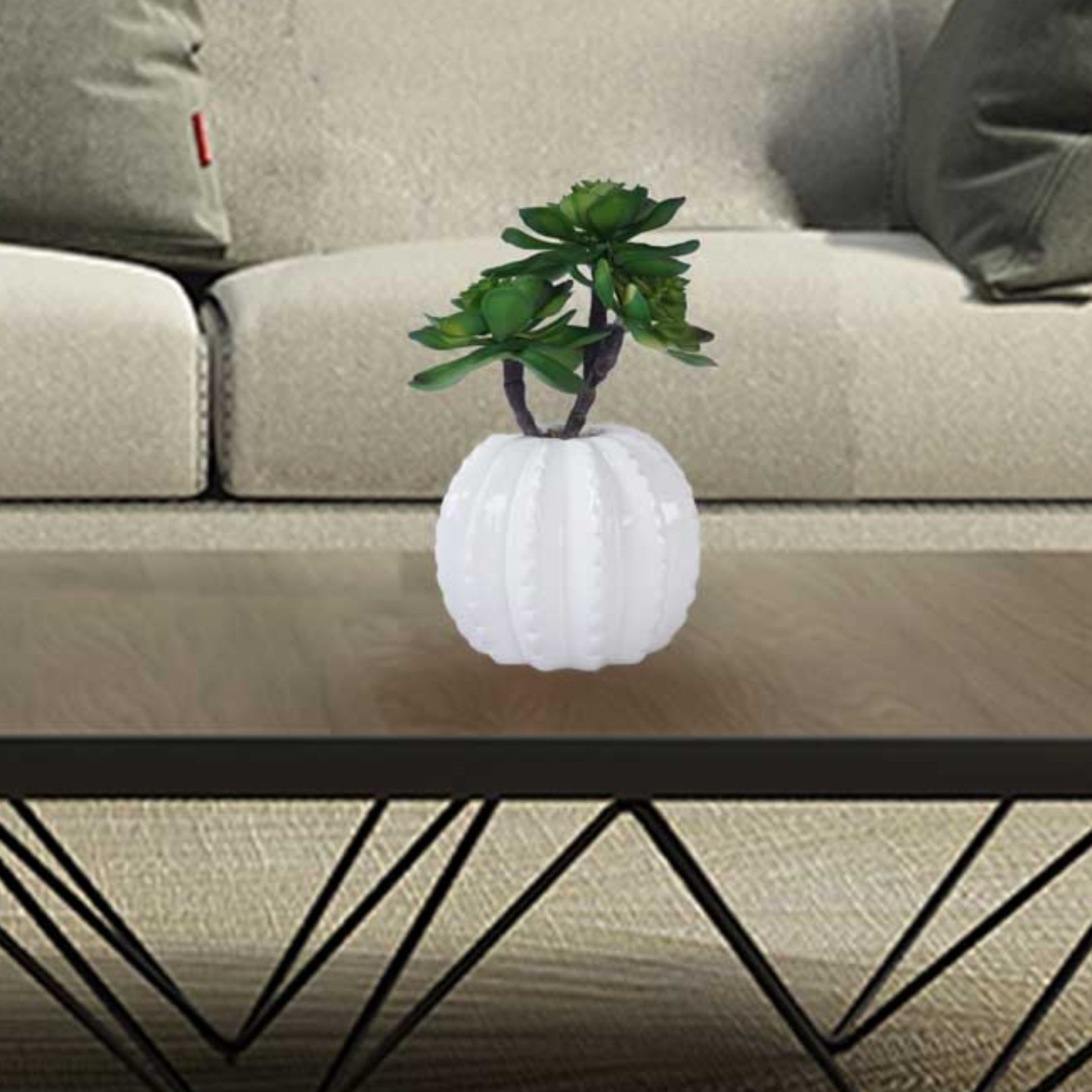 George Oliver Artificial Indoor Outdoor Décor Desktop Succulent George Oliver Artificial Indoor Outdoor Décor Desktop Succulent Plant In Decorative Vase Wayfair