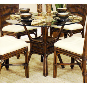 Hutchinson Island South Traditional 5 Piece Dining Set by Beachcrest Home