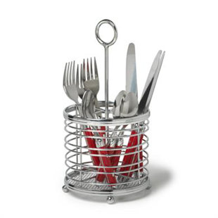 Plate And Silverware Caddy | Wayfair Plate And Silverware Caddy | Wayfair