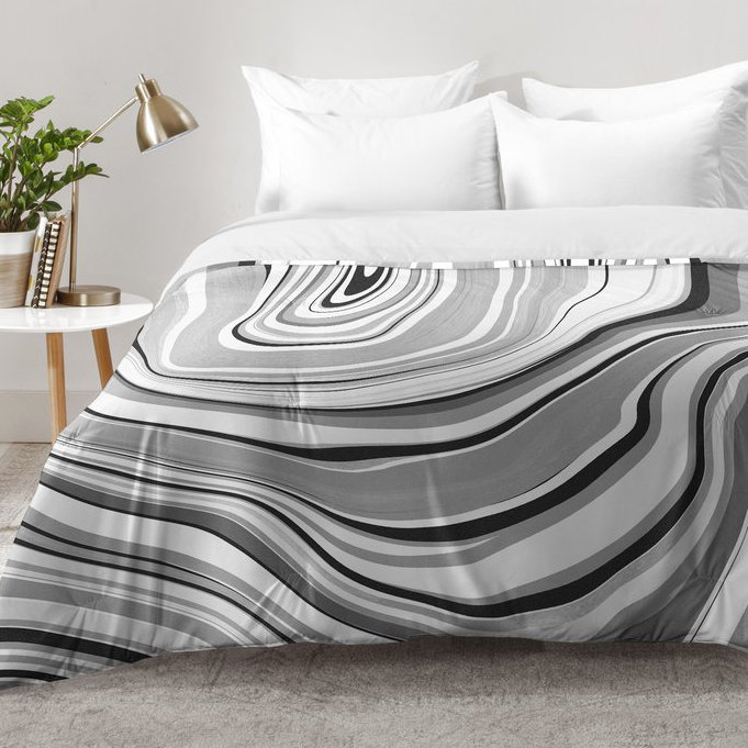 East Urban Home Marble Comforter Set Wayfair