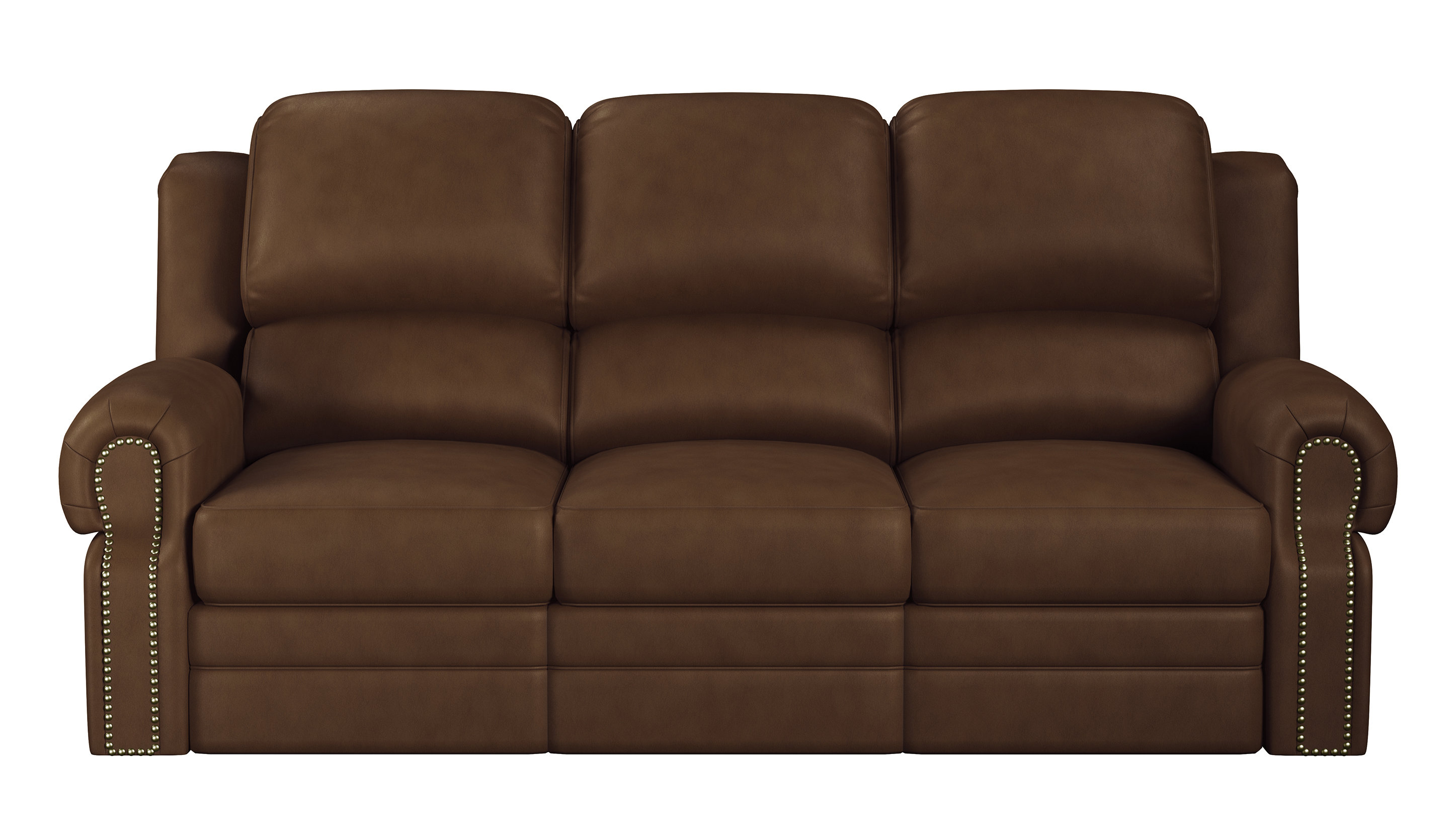 Westland And Birch Hilltop Leather Reclining Sofa Wayfair