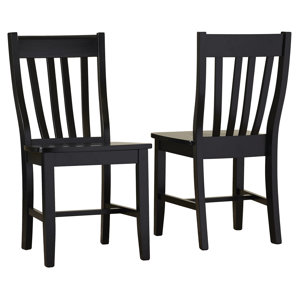 Black Wood Dining Chair black kitchen & dining chairs you'll love | wayfair Black Wood Dining Chair black kitchen & dining chairs you'll love | wayfair