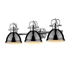 Bathroom Vanity Lights Black black shade bathroom vanity lighting you'll love | wayfair Bathroom Vanity Lights Black black shade bathroom vanity lighting you'll love | wayfair