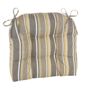 Indoor/Outdoor Patterned Extra Large Lounge Chair Cushion