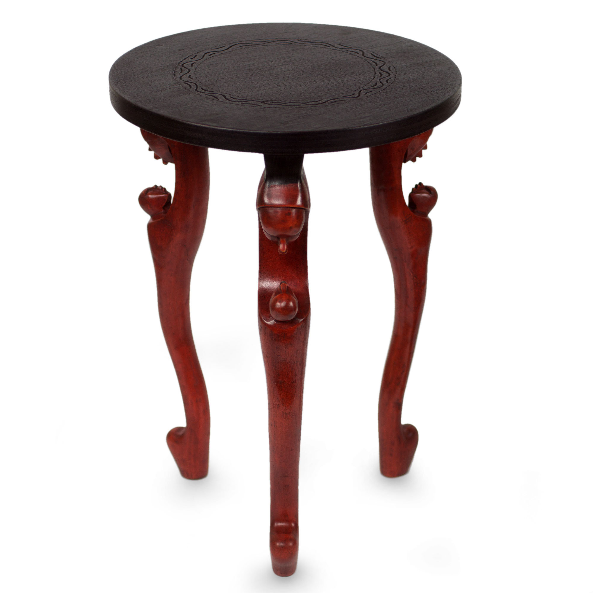 Novica African Mother Wood End Table Wayfair