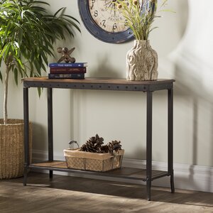 Lucia 2 Tier Rectangle Console Table