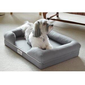 Ultimate Lounge Premium Edition Dog Bolster with Solid Memory Foam