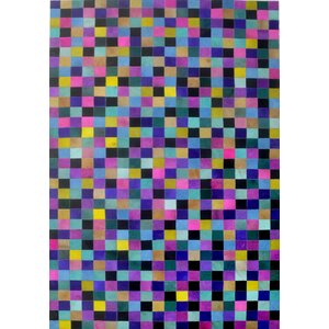 Blue/Yellow/Pink Area Rug