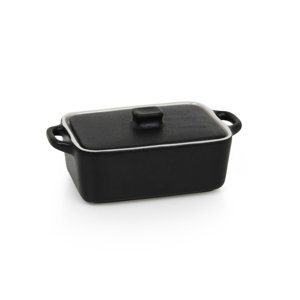 Kilnu00ae Ovenware 10 Oz. Rectangle Ovenware Dish with Lid