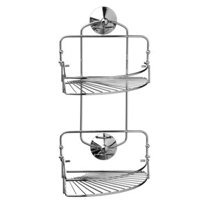 Wandmontierte Duschablage aus Metall von All Home