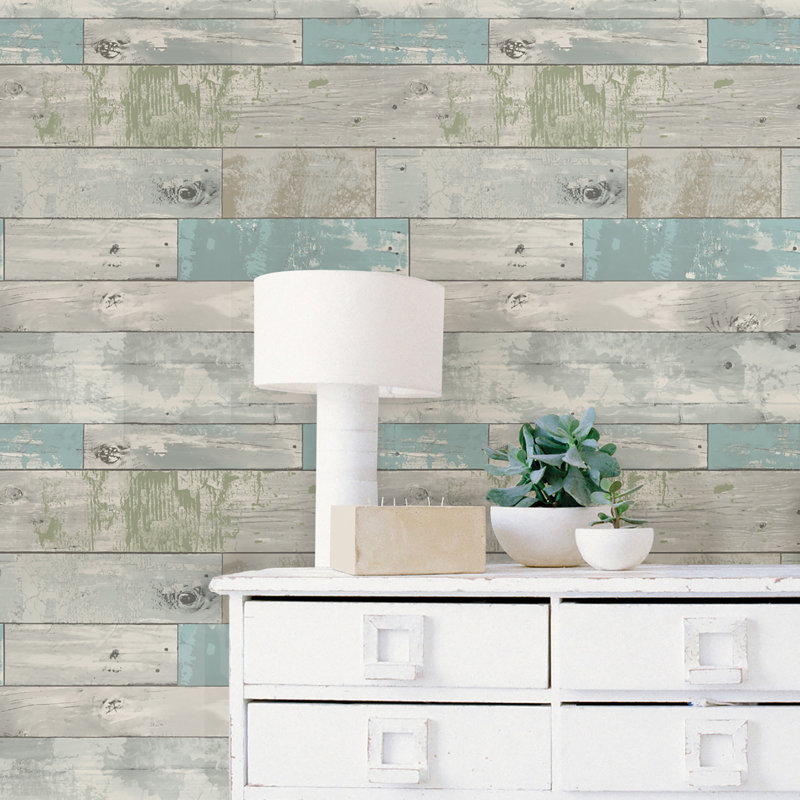 WallPops! Beachwood Peel And Stick Wallpaper Roll & Reviews Wayfair