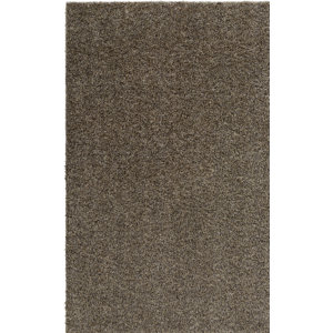 Dulcia Solid Gray Indoor/Outdoor Area Rug