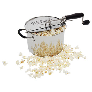 6-Quart Stainless Steel StovePop Popcorn Popper