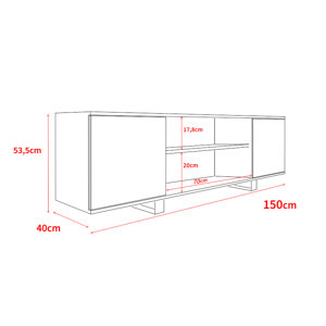 TV-Lowboard Vero von Selsey Living