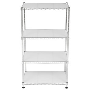 4-Tier Adjustable Stainless Steel Storage Baker&..